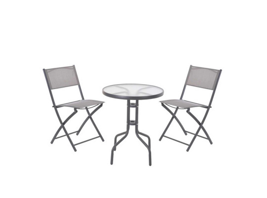 garden set KOOPMAN GARDEN FURNITURE SET 3PCS