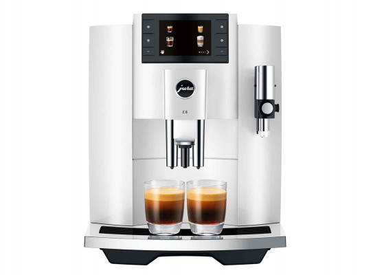 coffee machines automatic JURA E8 PIANO WHITE