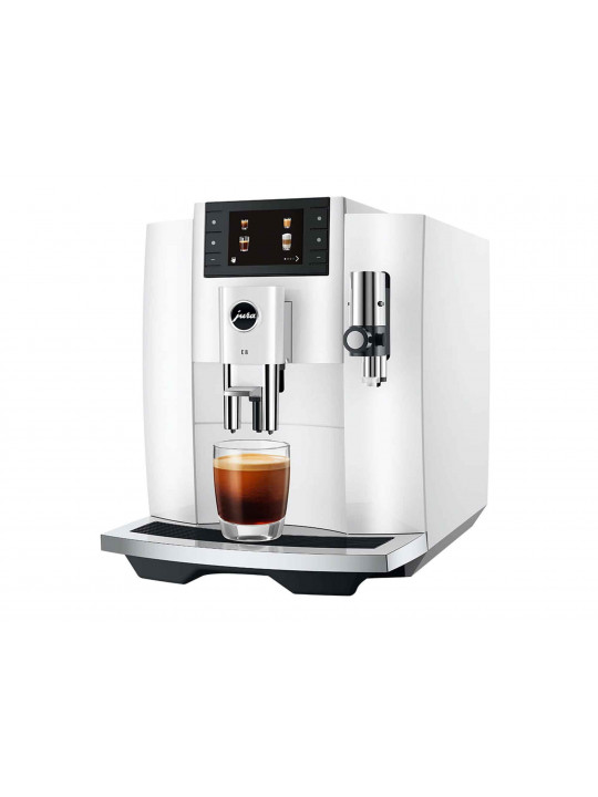 coffee machines automatic JURA E8 PIANO WHITE