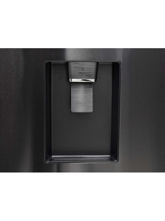 refrigerator HOFFMANN HR44NDWD2-INOX/BLACK