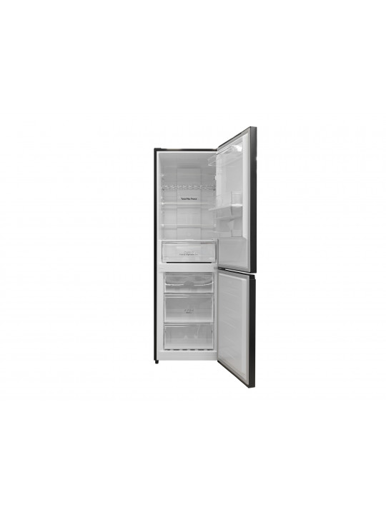 refrigerator HOFFMANN HR44NDWD2-INOX/BLACK