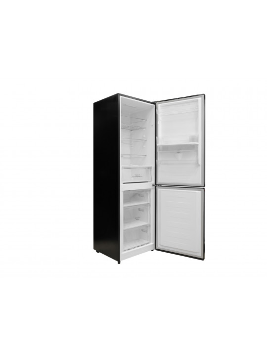 refrigerator HOFFMANN HR44NDWD2-INOX/BLACK