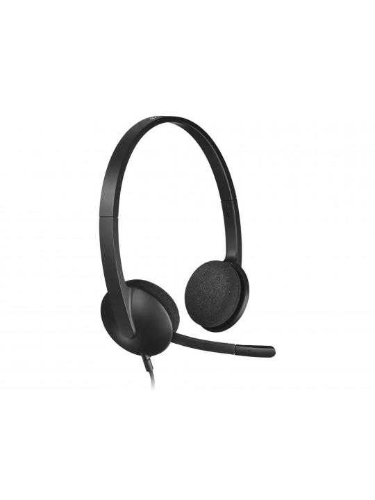 наушник LOGITECH CORDED STEREO H340 (BK)