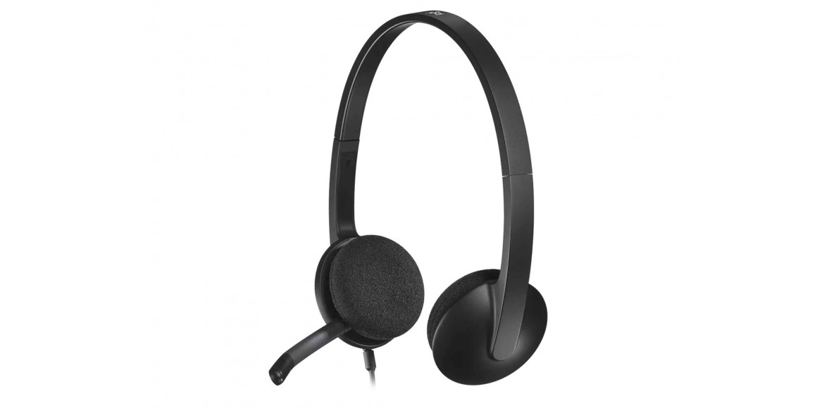 headphone LOGITECH CORDED STEREO H340 (BK)