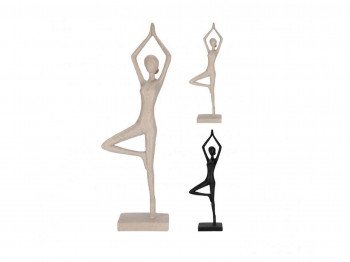 декоративные акссесуары KOOPMAN YOGA LADY FIGURE 12X7X40CM