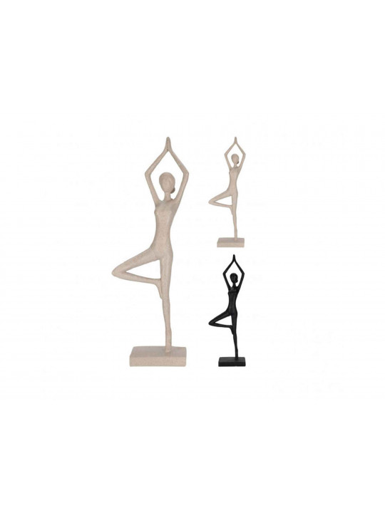 decorate objects KOOPMAN YOGA LADY FIGURE 12X7X40CM