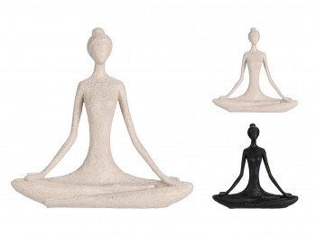 decorate objects KOOPMAN YOGA FIGURE SITTING 19X5X18.5CM