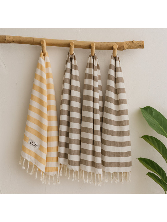 bathroom towel KOOPMAN 170X90CM COTTON HAMMAM