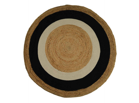 ხალიჩა KOOPMAN COTTON ROUND JUTE D120CM