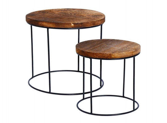 side table KOOPMAN 2 PCS