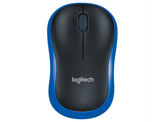კომპიუტერული მაუსი LOGITECH M185 WIRELESS (BLUE)