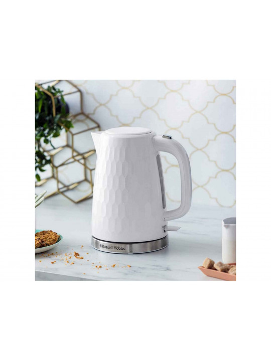 kettle electric RUSSELL HOBBS HONEYCOMB WH