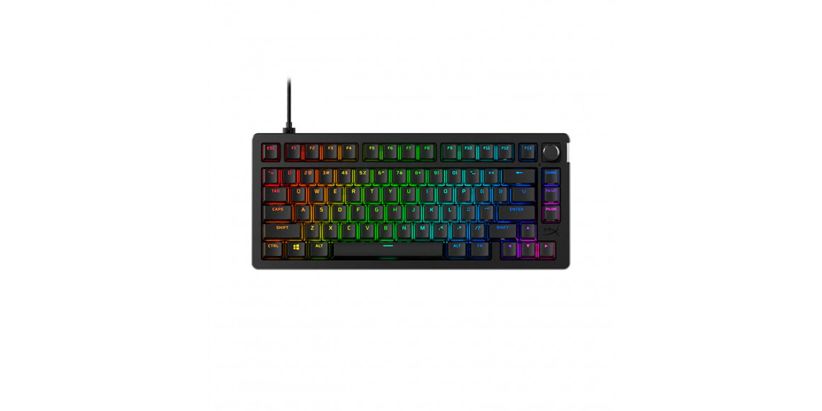 კლავიატურა HYPERX Alloy Rise 75 (Black)