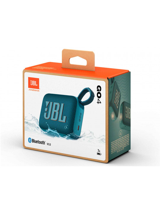 bluetooth დინამიკი JBL GO 4 (BLUE)