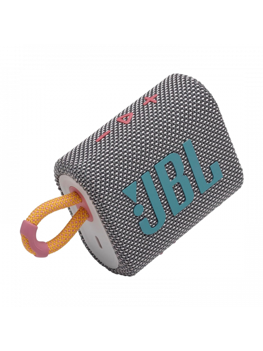 bluetooth დინამიკი JBL GO 3 (GRAY)