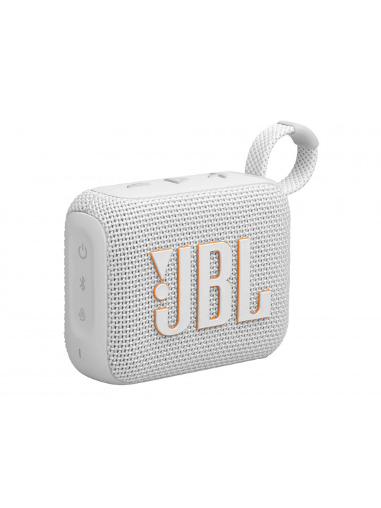 bluetooth speaker JBL GO 4 (WH)