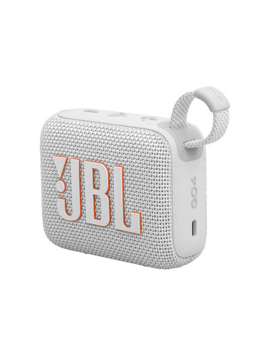 bluetooth speaker JBL GO 4 (WH)