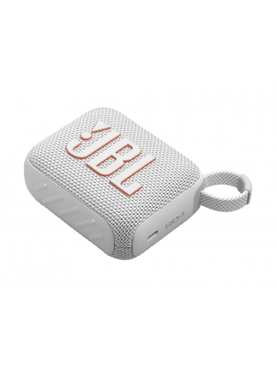 bluetooth speaker JBL GO 4 (WH)