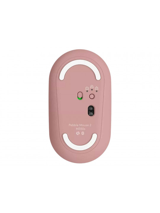 კომპიუტერული მაუსი LOGITECH M350s Pebble 2  (Rose)