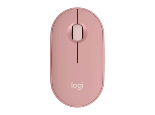 კომპიუტერული მაუსი LOGITECH M350s Pebble 2  (Rose)