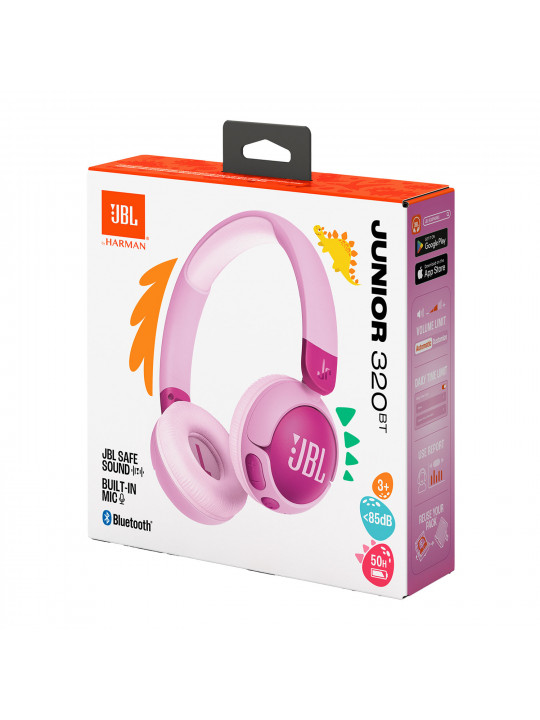 ყურსასმენები JBL JR320 BT (PURPLE)