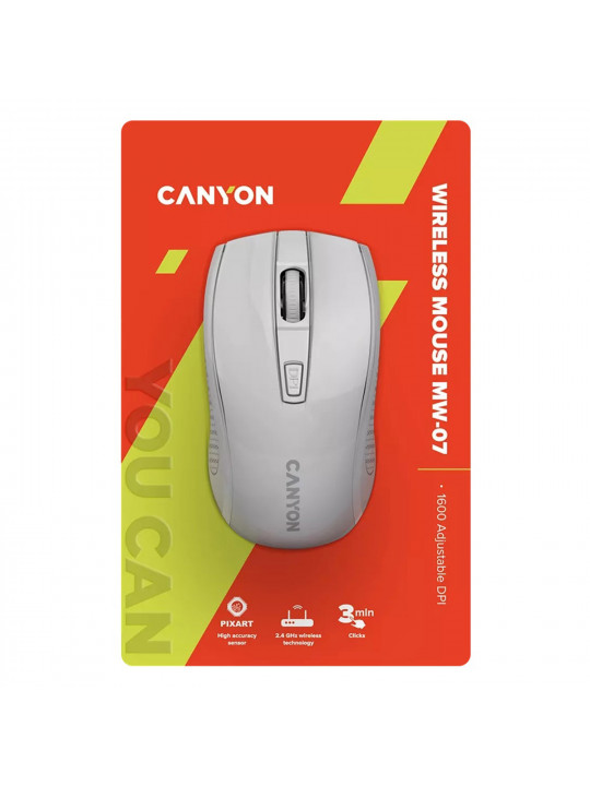 mouse CANYON MW-07 (White)