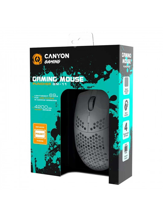 mouse CANYON Puncher GM-11 (White)