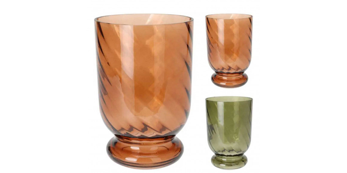 ваза KOOPMAN VASE 140XH210MM 2ASS COLOUR (657419)