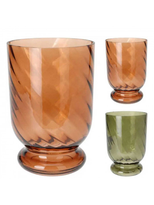 ვაზა KOOPMAN VASE 140XH210MM 2ASS COLOUR (657419)