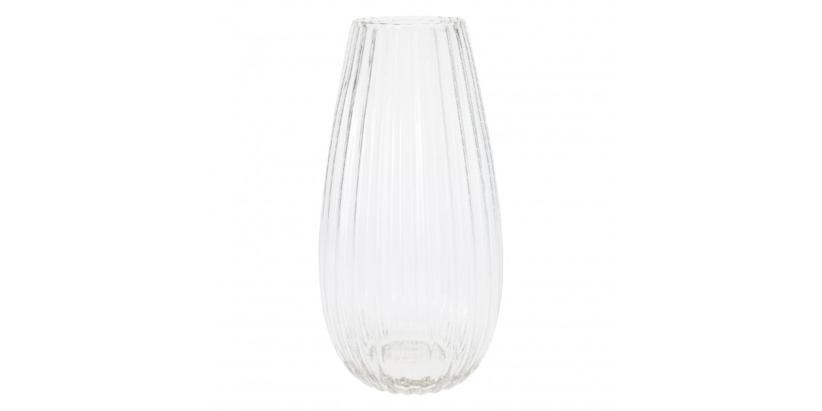 vases KOOPMAN VASE CLEAR GLASS 150XH300MM (044387)