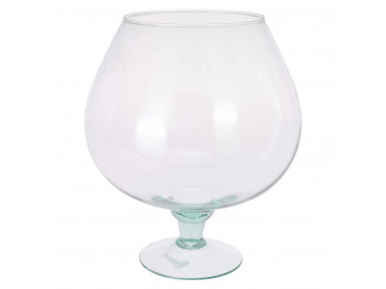 ვაზა KOOPMAN VASE GLASS RECYCLED 225XH260MM (442299)