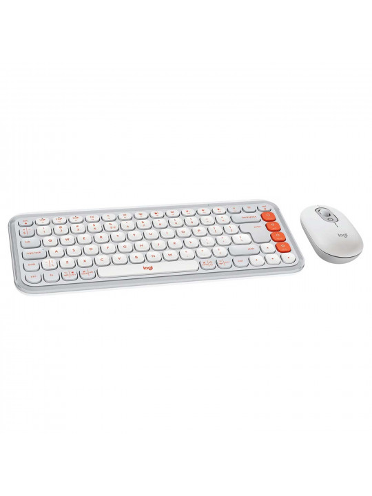 keyboard LOGITECH POP Icon Combo (White)
