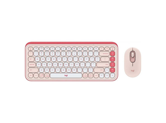 კლავიატურა LOGITECH POP Icon Combo (Rose)