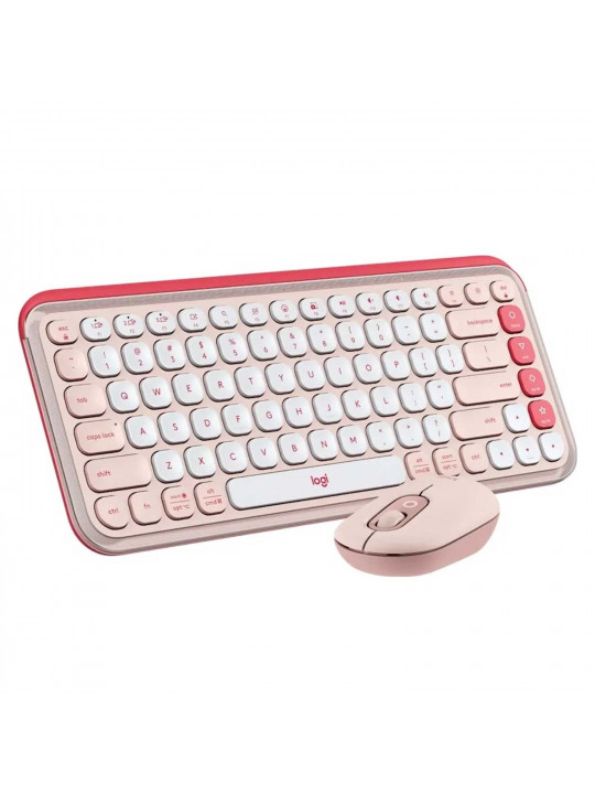 keyboard LOGITECH POP Icon Combo (Rose)