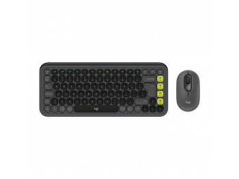 კლავიატურა LOGITECH POP Icon Combo (Graphite)