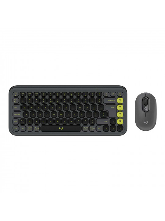 კლავიატურა LOGITECH POP Icon Combo (Graphite)