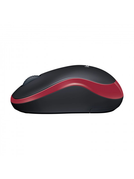 mouse LOGITECH M185 WIRELESS (RED)