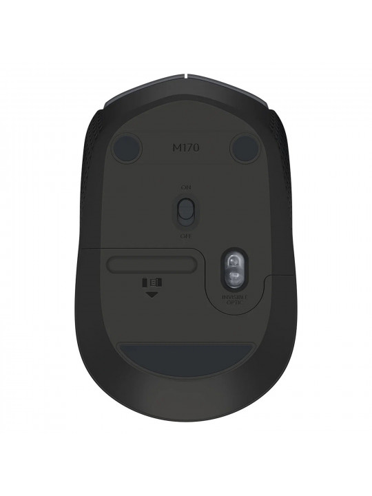კომპიუტერული მაუსი LOGITECH M170 (GREY)