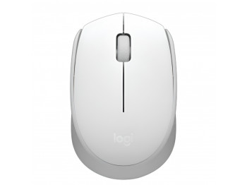 კომპიუტერული მაუსი LOGITECH M171 WIRELESS (White)