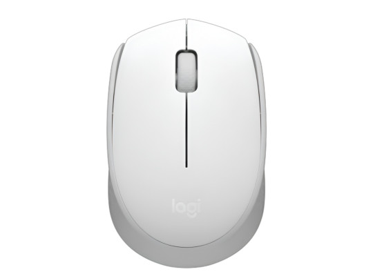 კომპიუტერული მაუსი LOGITECH M171 WIRELESS (White)