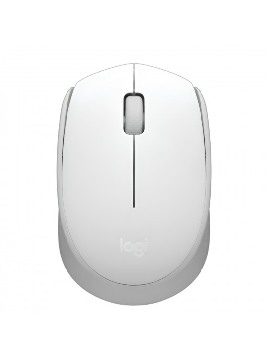 კომპიუტერული მაუსი LOGITECH M171 WIRELESS (White)