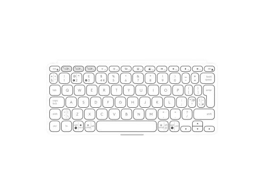კლავიატურა LOGITECH Keys To Go 2 US/INTL (Pale/Grey)