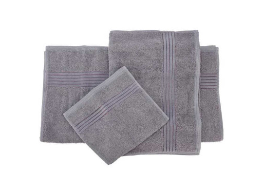 towel set KOOPMAN 3 PCS LAVANDER