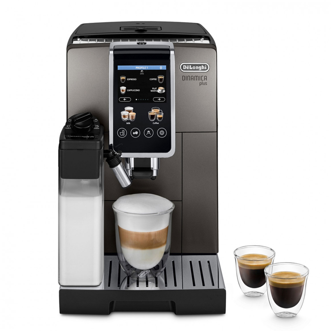 ყავის მანქანა DELONGHI DINAMICA PLUS ECAM380.95.TB