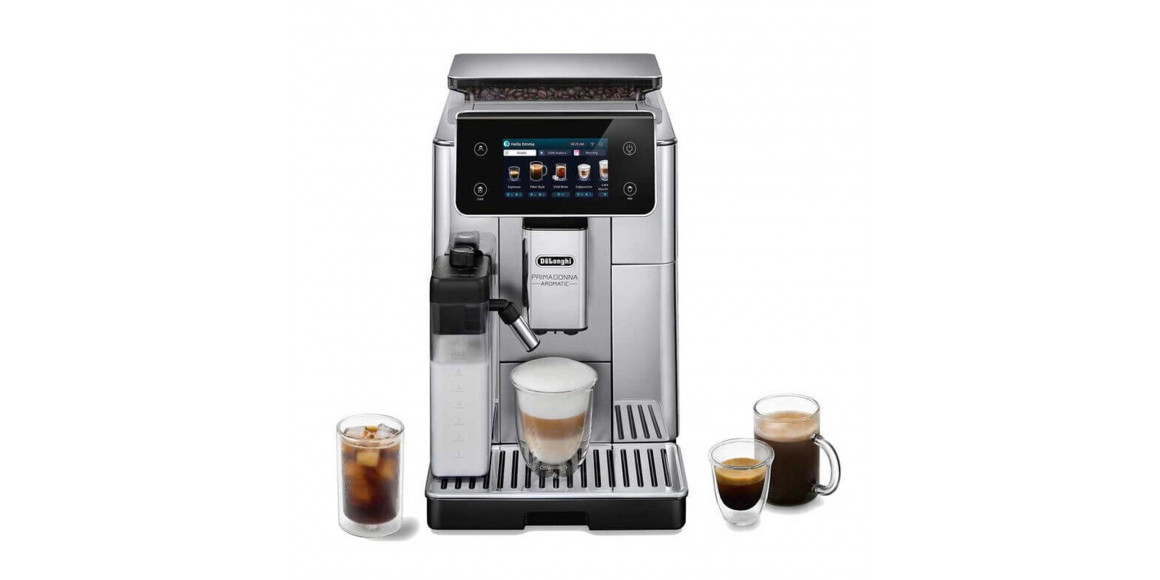 coffee machines automatic DELONGHI PRIMADONNA AROMATIC  ECAM630.55.SSM