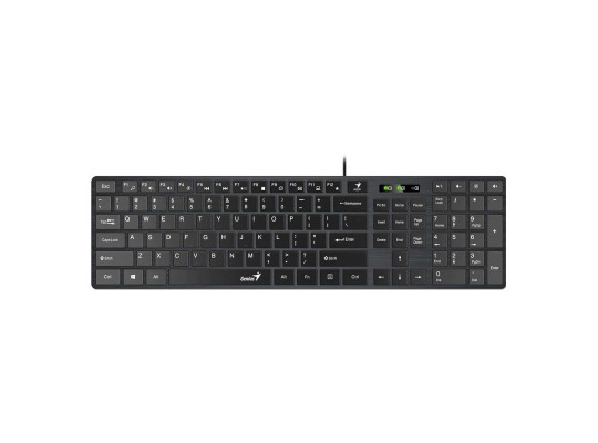 კლავიატურა GENIUS SLIMSTAR C126 USB (BK)