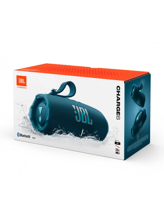 bluetooth динамик JBL Charge 6 (Blue)