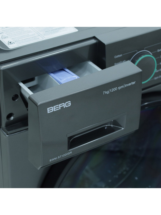 სარეცხი მანქანა BERG BWM-S712DIGR
