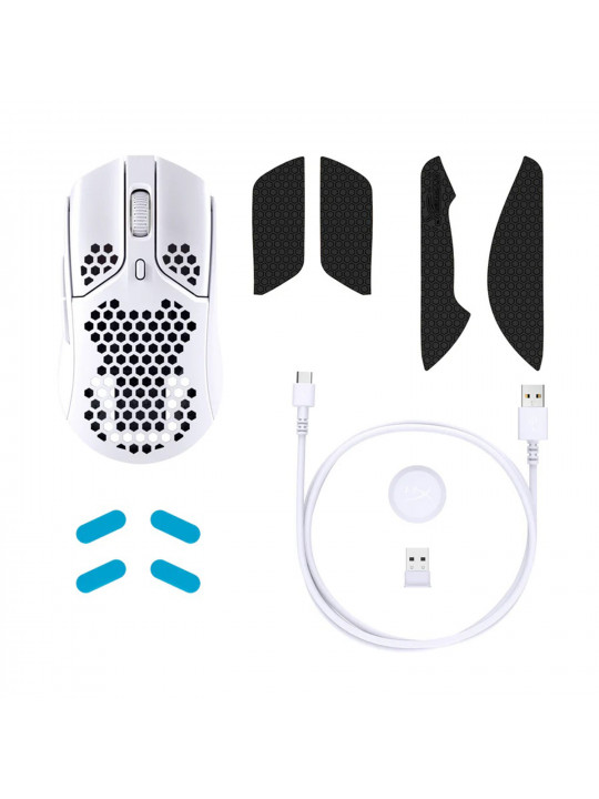 компьютерные мыши HYPERX PULSEFIRE HASTE (WHITE) (4P5D8AA)