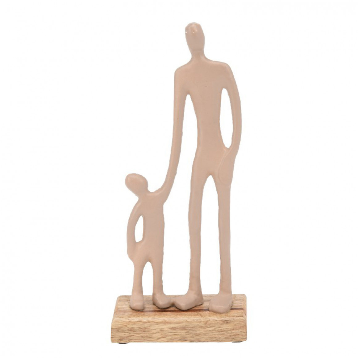 декоративные акссесуары KOOPMAN STATUE MAN AND CHILD 24CM (132299)